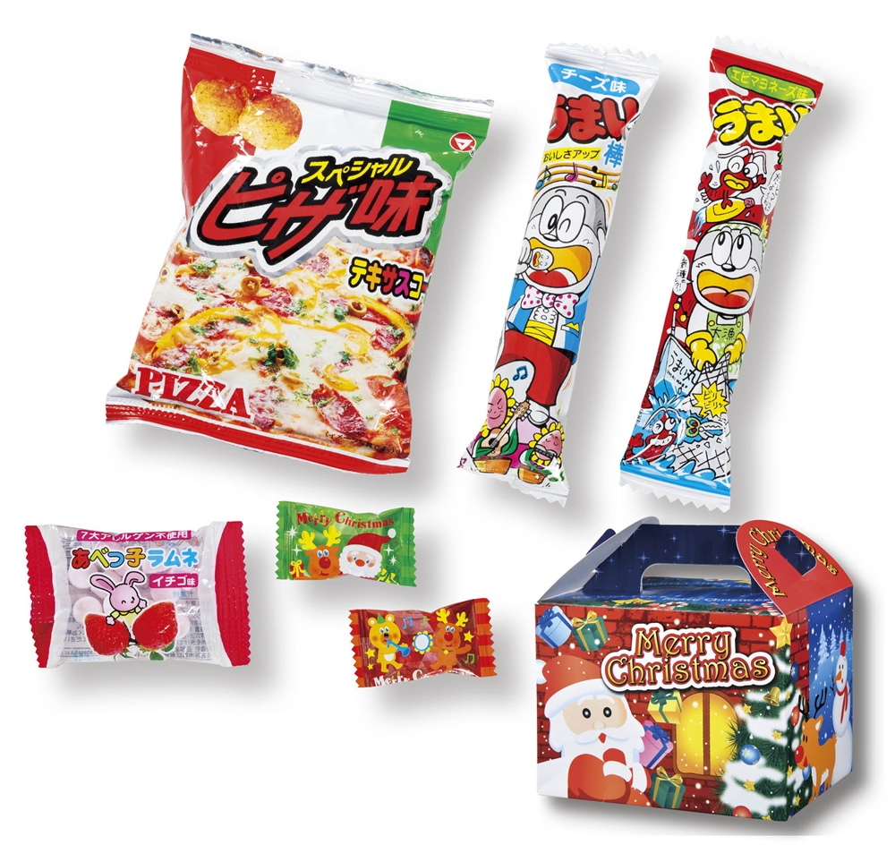 クリスマスお菓子ボックス6点