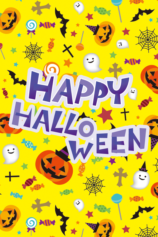 ハーフタペストリー キッズハロウィン