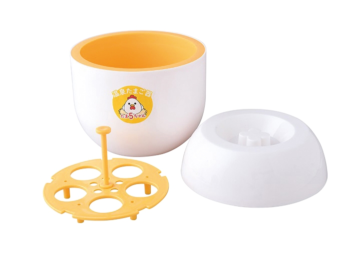 おうちで簡単！温泉たまご器　たま５ちゃん
