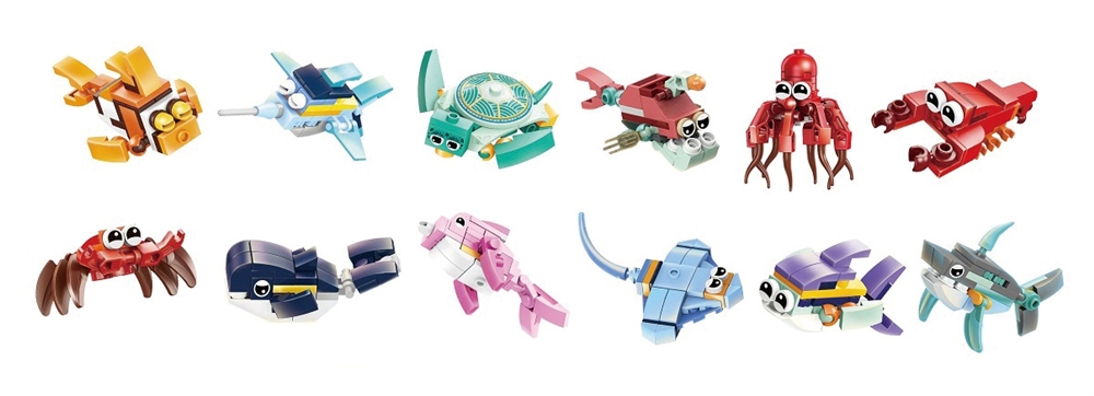 ブロックコレクションアクアリウム１組