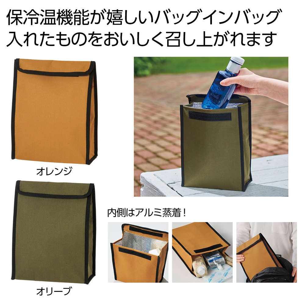 保冷温バッグインバッグ１個