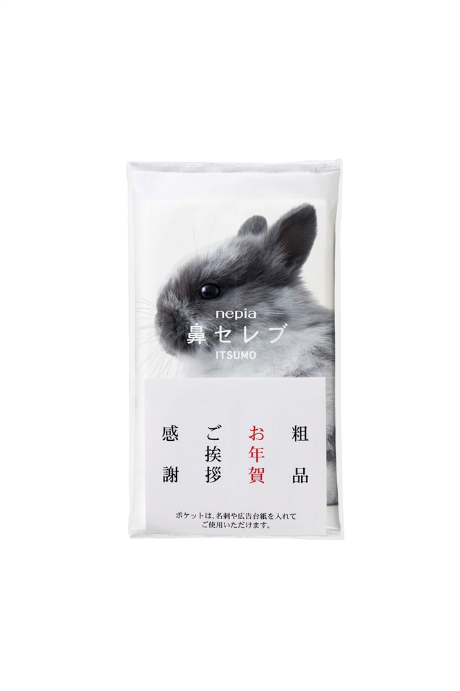 ネピア　鼻セレブＩＴＳＵＭＯ４８Ｗ（名刺ポケット付き）