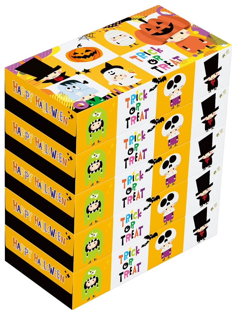 ハロウィンティッシュ100Ｗ5個組