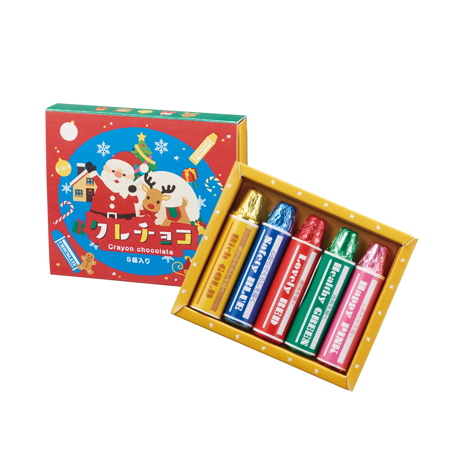 クリスマス クレチョコ5個入