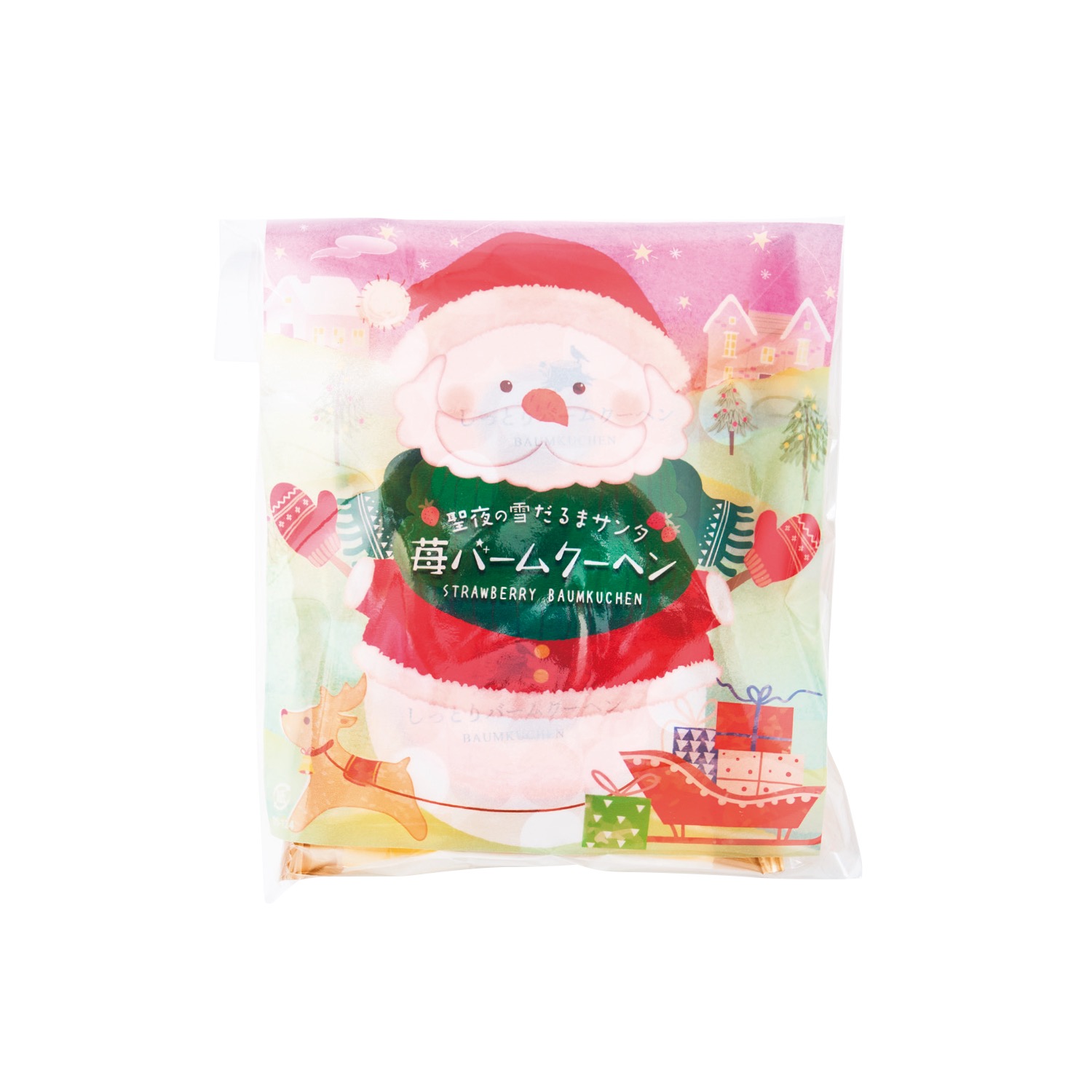 クリスマスプチバーム2個入 苺味