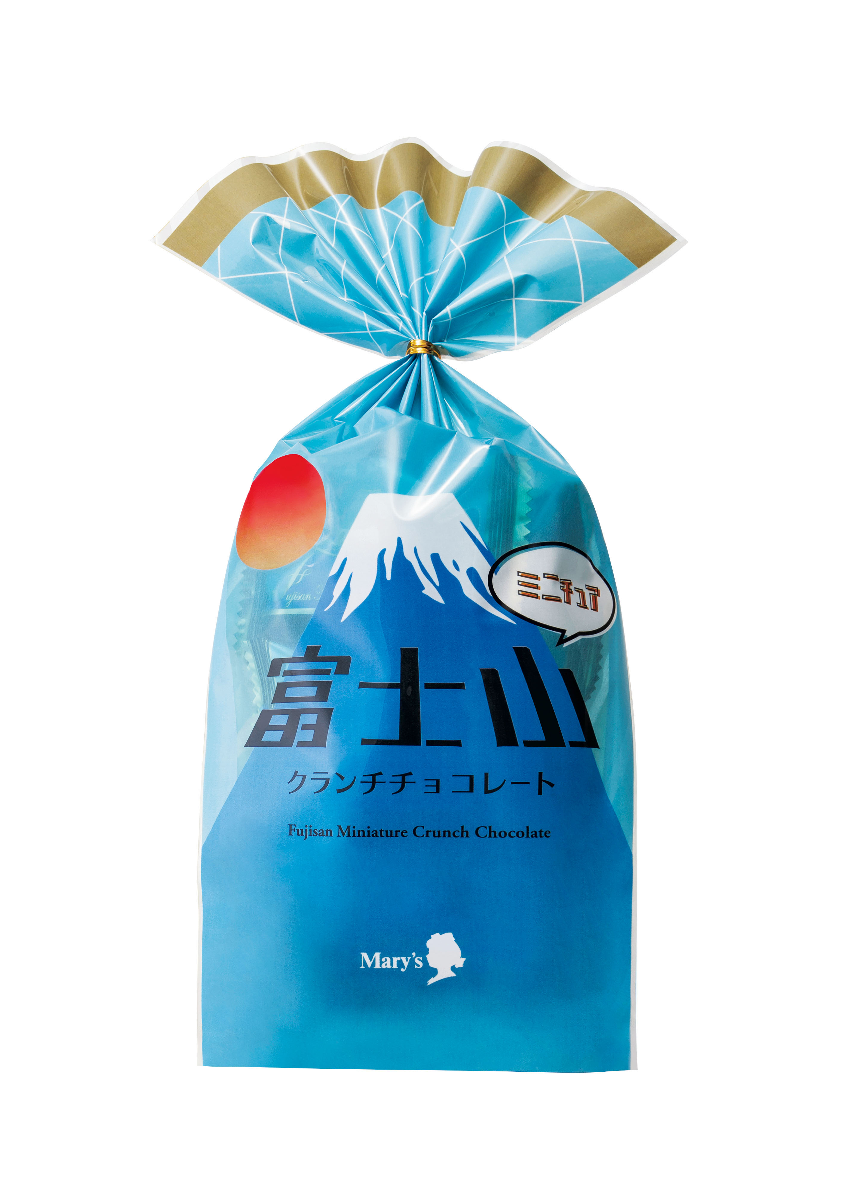 メリーチョコレート／富士山ミニチュアクランチチョコレート