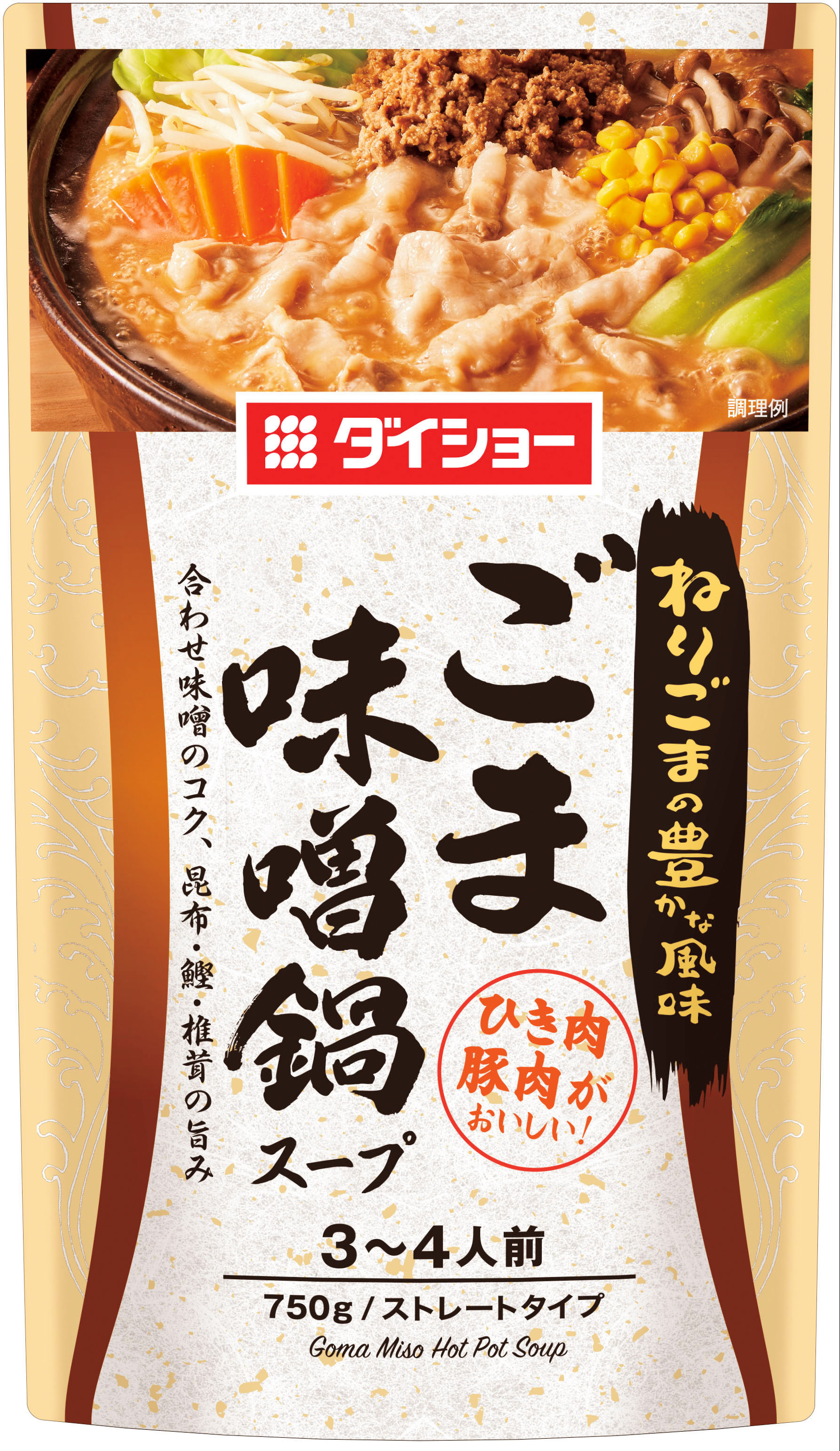 ダイショー／鍋スープ　ごま味噌鍋スープ