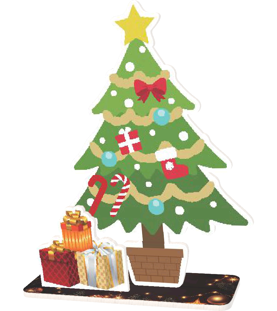 スタンドパネル クリスマスツリー