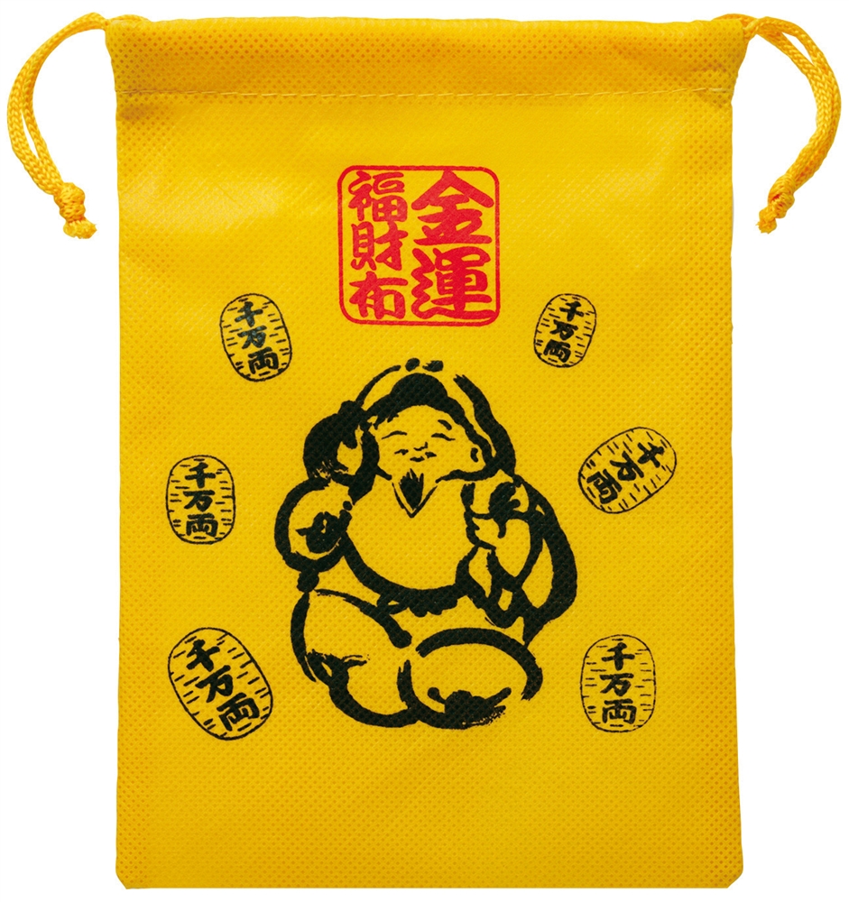 開運巾着袋１個（大黒様）