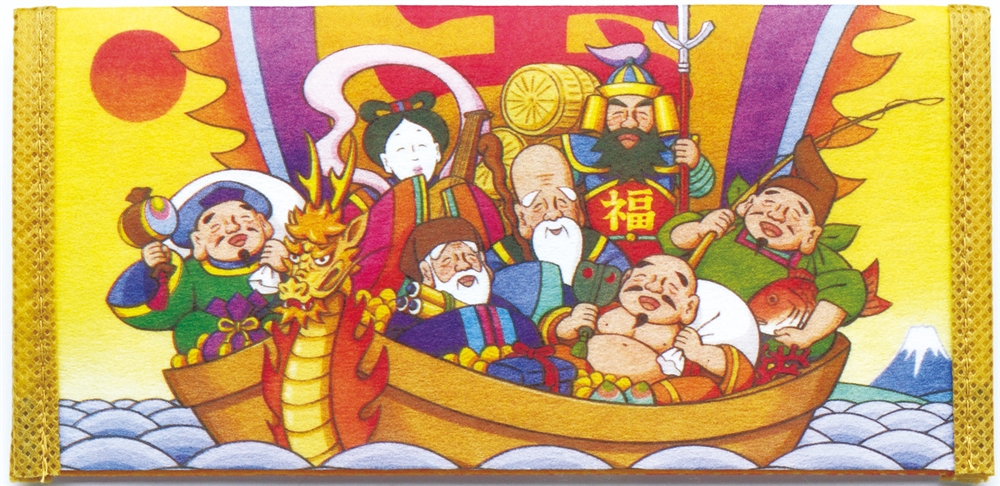 開運財布１個（七福神）