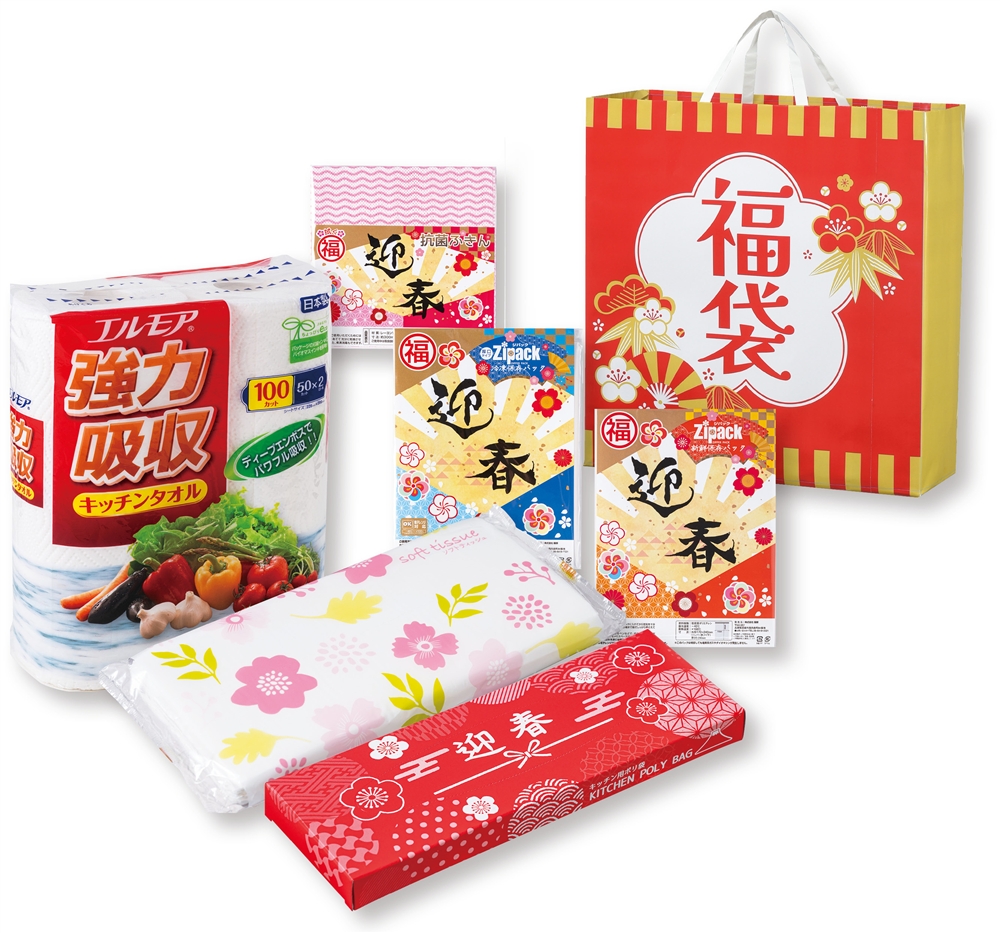 祝いの松竹梅福袋６点セット