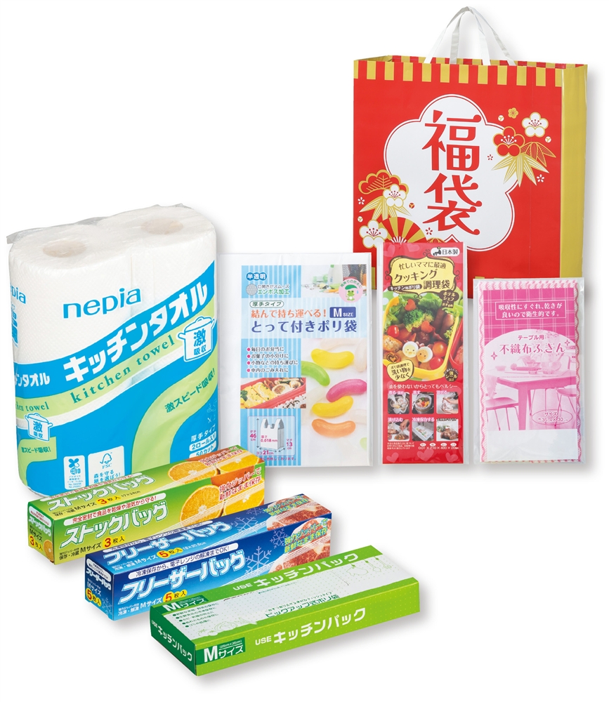 祝いの松竹梅福袋７点セット