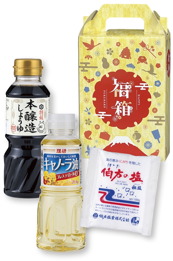 紅富士福箱　調味料３点セット