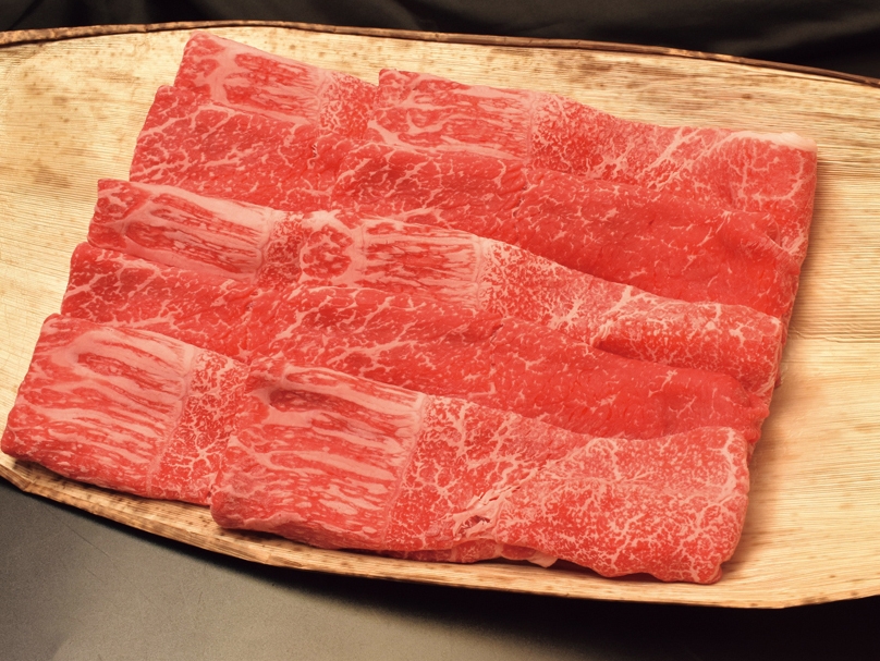 滋賀「松喜屋」近江牛すきやき