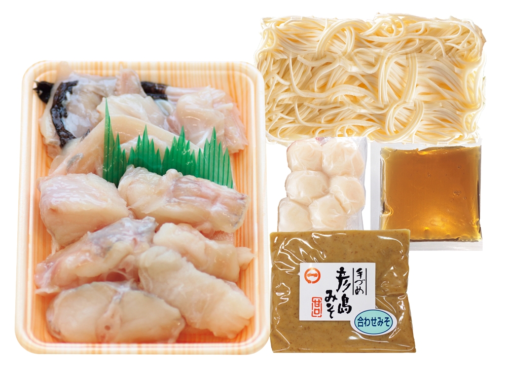 関とら本店　あんこう鍋うどんセット