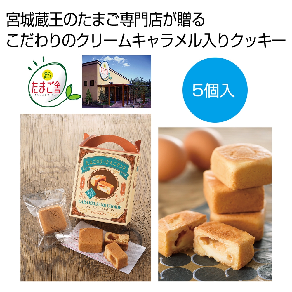 たまごのぴったんこサンド（５個入）