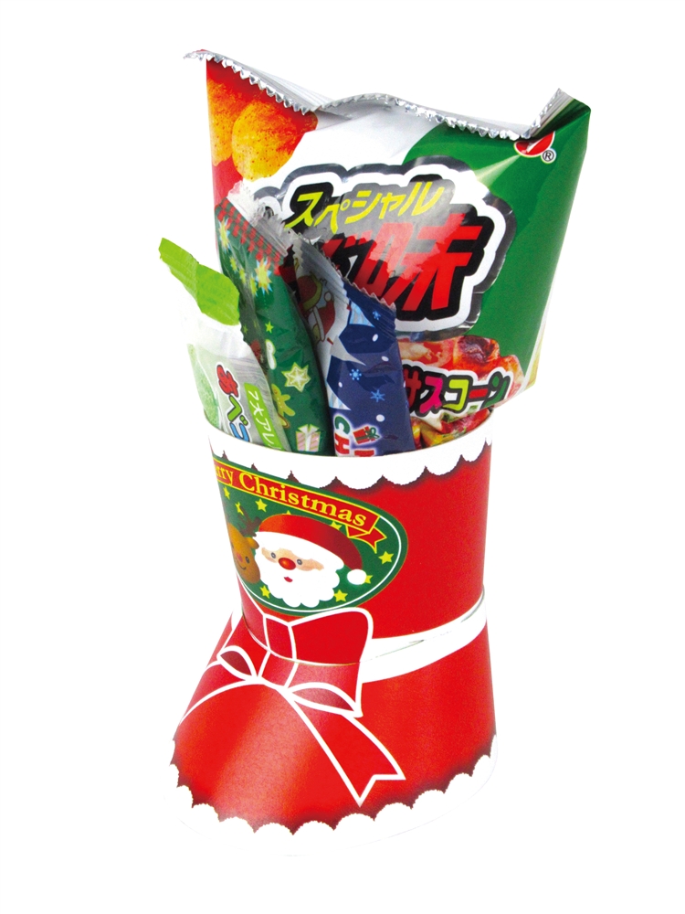 クリスマスクラフトミニブーツ
