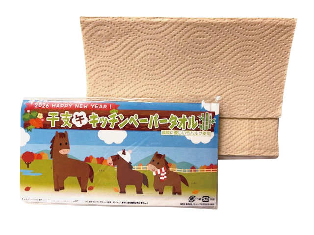 竹パルプ干支キッチンペーパー10枚