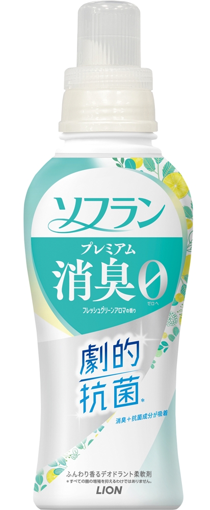 ※【ＬＩＯＮ１０カートン】ソフランプレミアム消臭５１０ｍｌ（フレッシュグリーンアロマの香り）