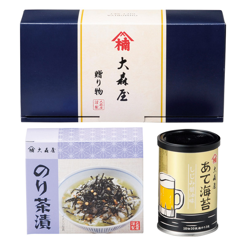 大森屋 しじみ醤油味付のり･のり茶漬セット