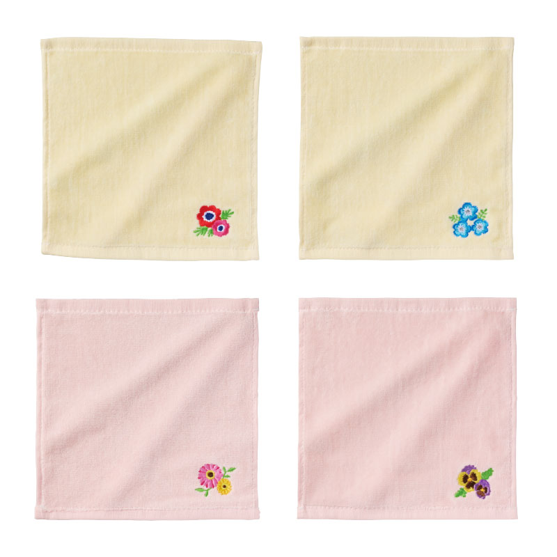 ありがとうの気持ちです 刺繍タオル