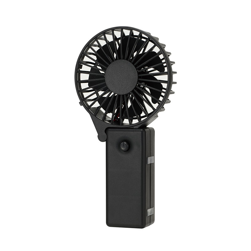 カラモ 2wayハンディファン ブラック