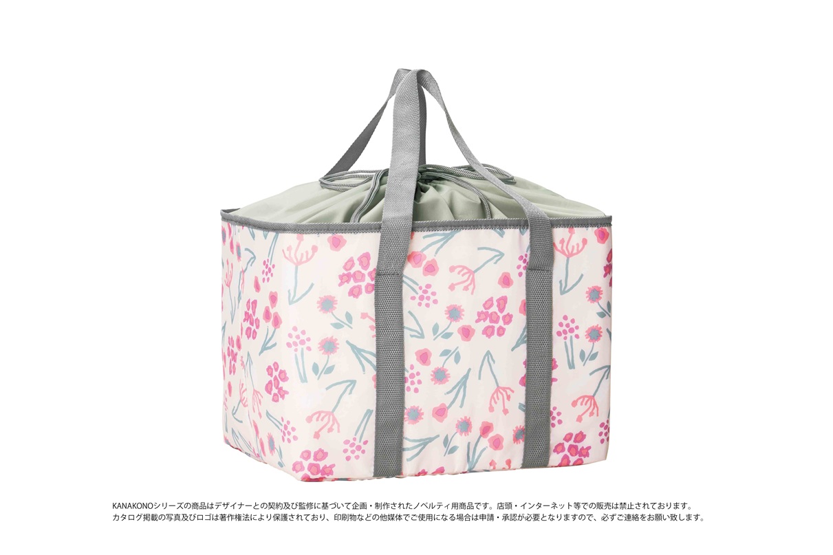 カナコノ ブローム／レジカゴ保冷温ショッピングバッグ