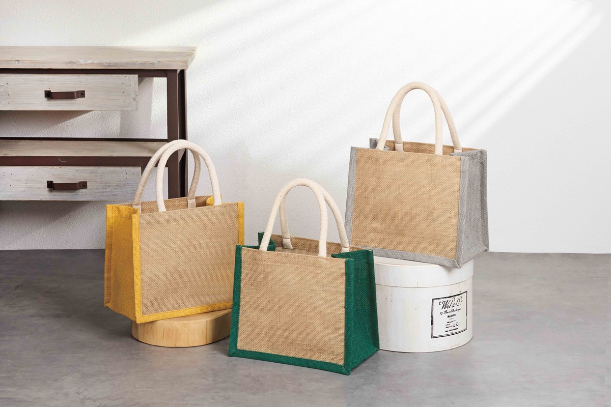 アトリア／カラージュートバッグ