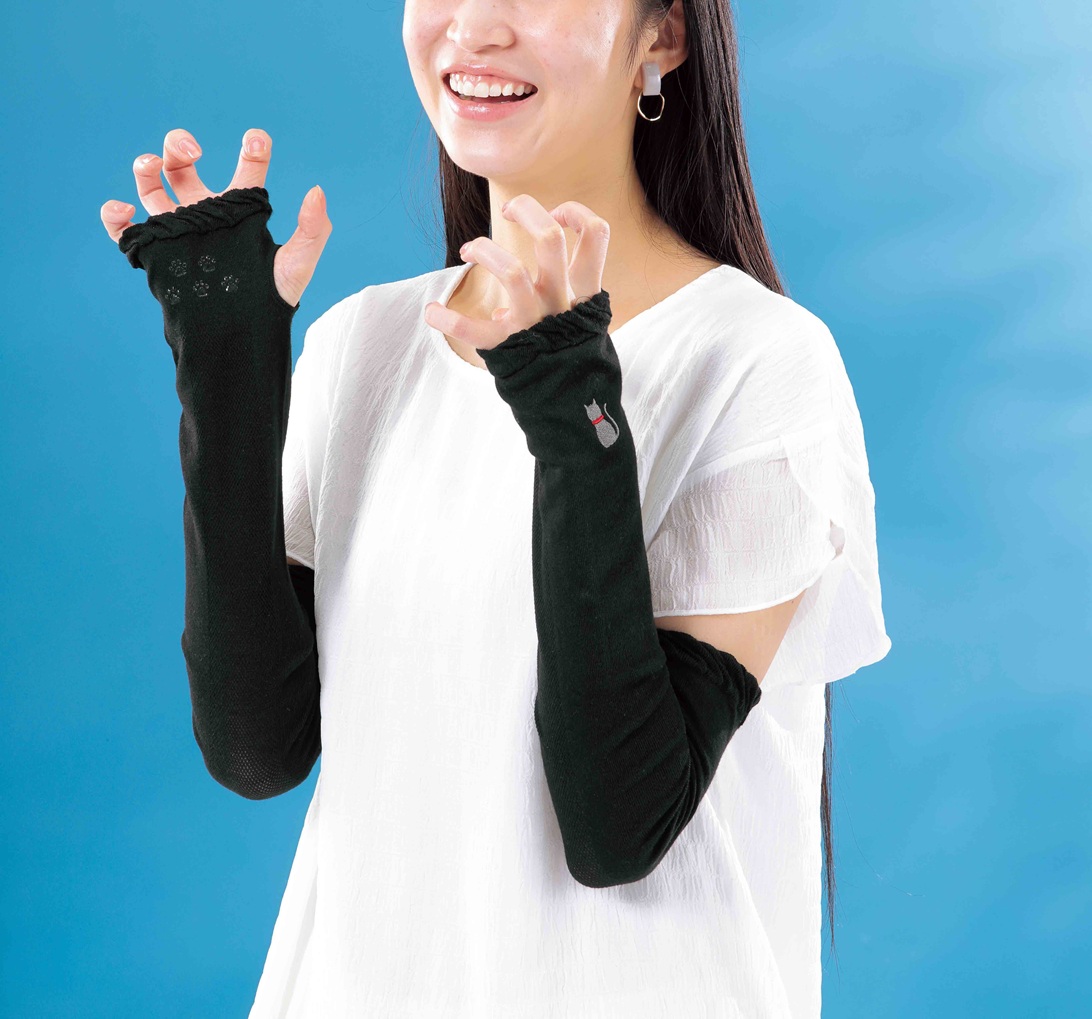 マード／刺繍UVケアグローブ