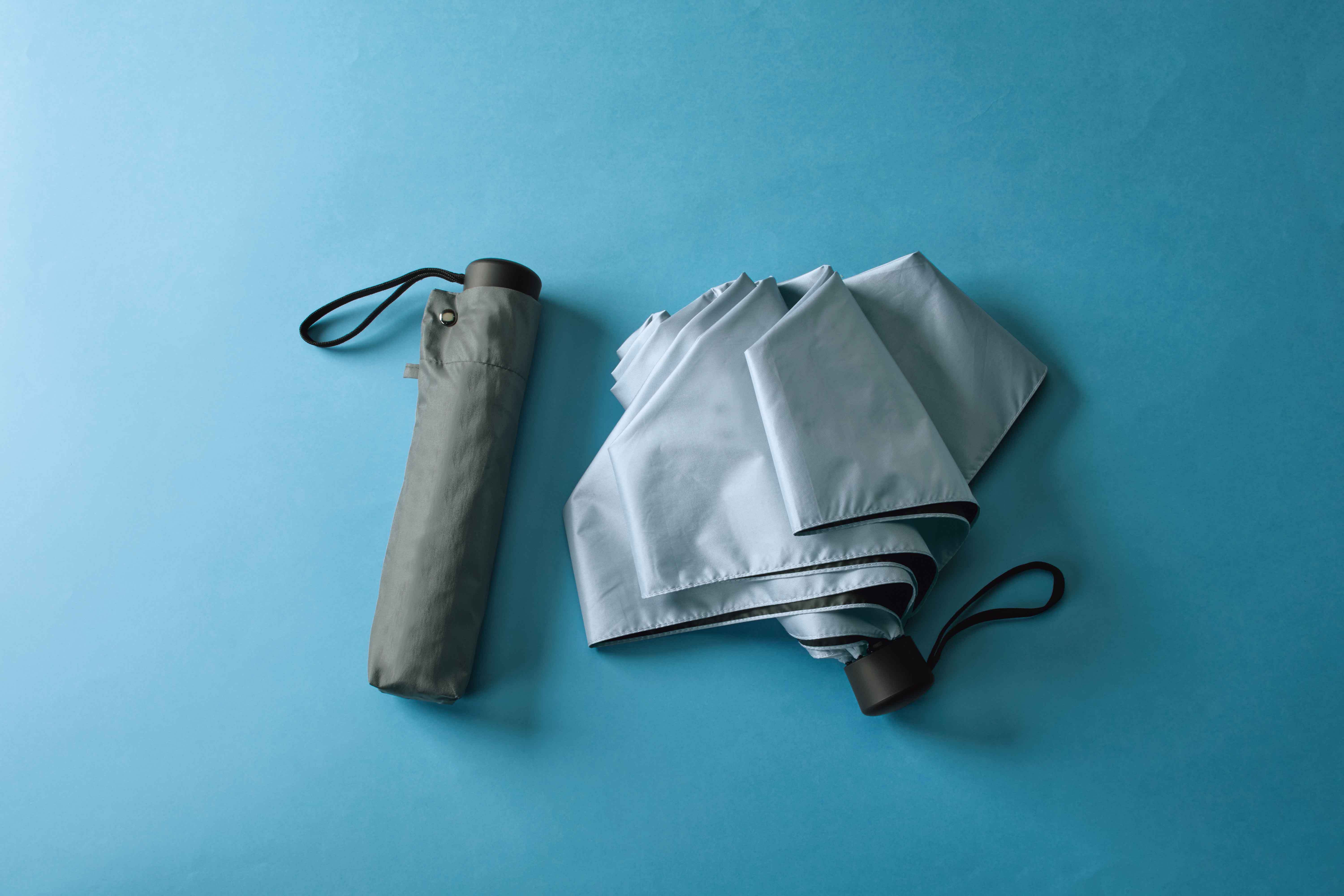 スティーラ／晴雨兼用折傘　■ダークグレー