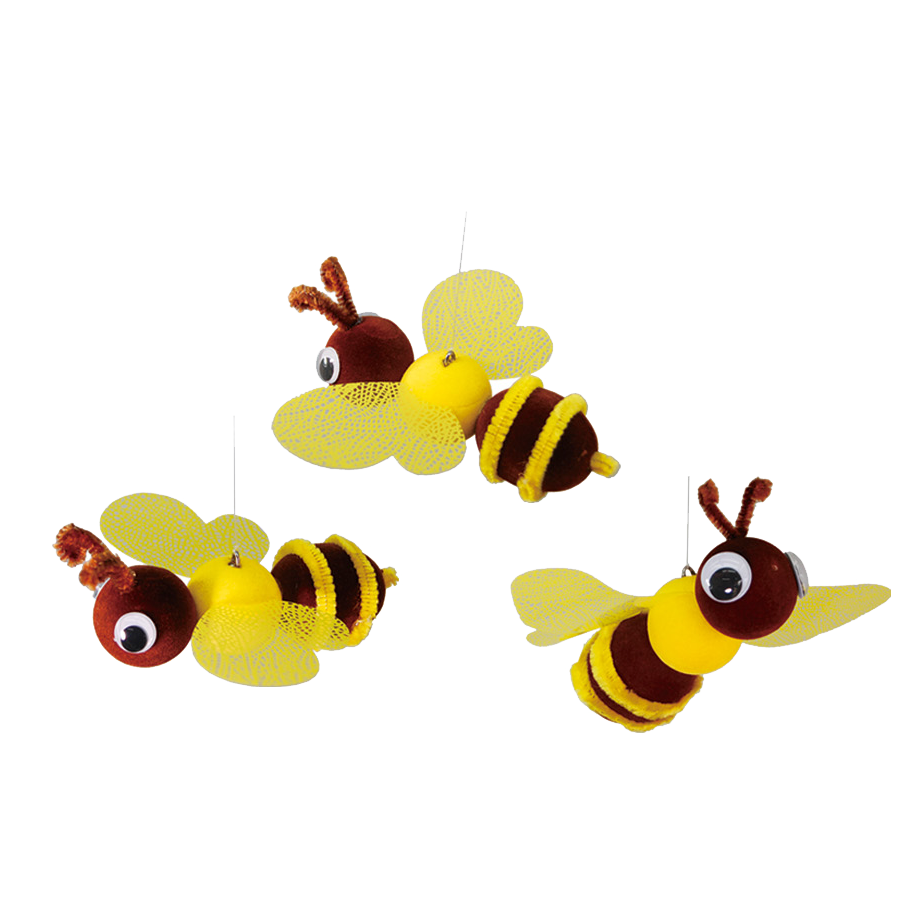 15cmミツバチ3個セット