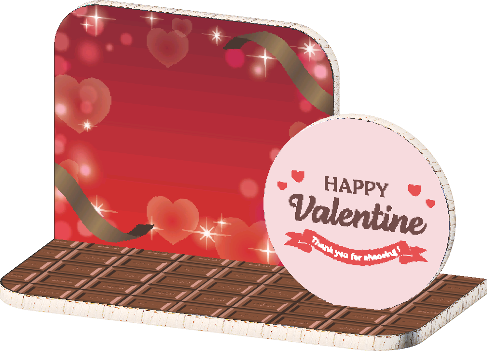 ディスプレイステージ バレンタイン