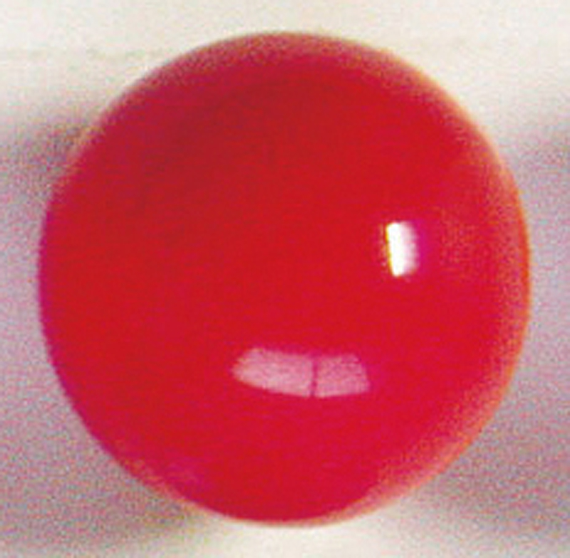 抽選球カラー 赤 約100球袋入