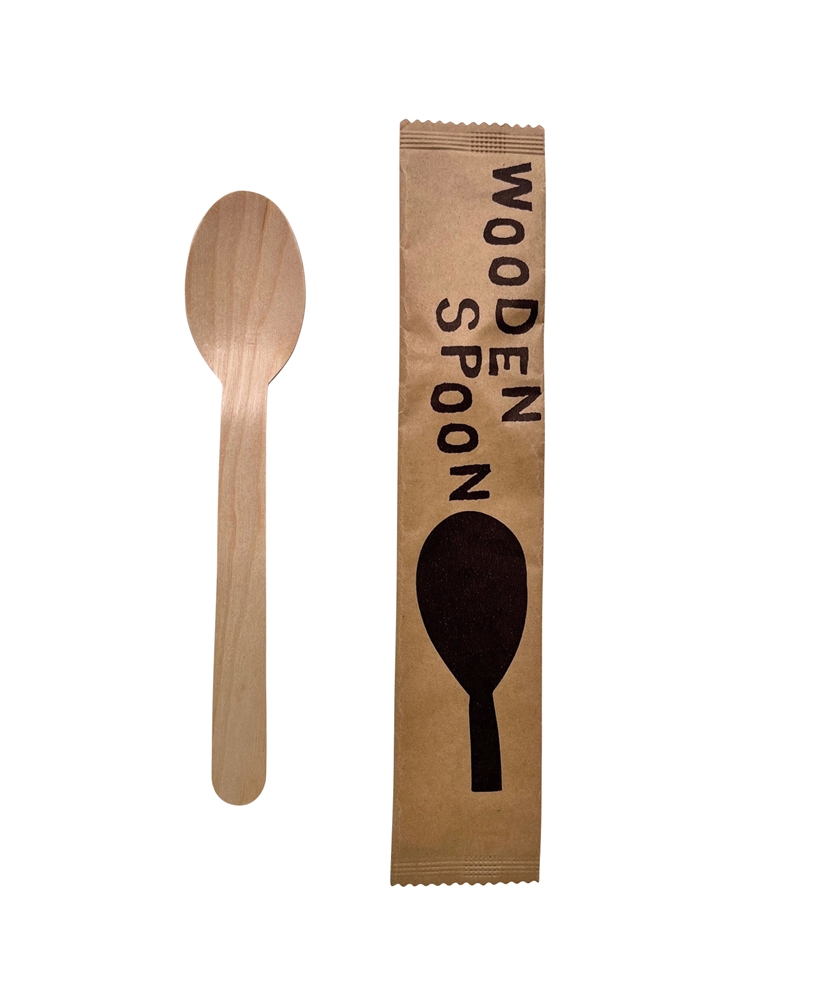 WOODEN カトラリー1本(スプーン)