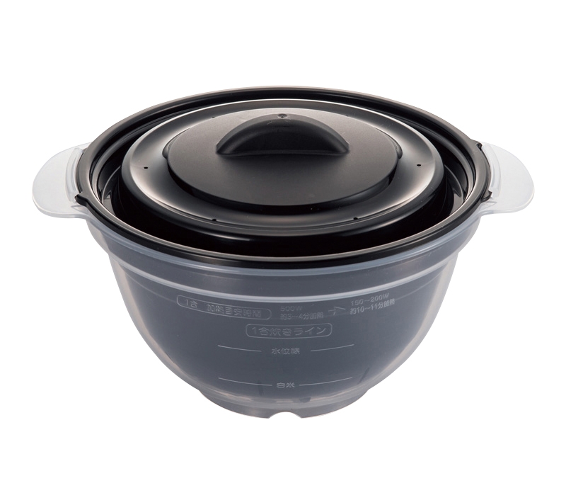 簡単!レンジで一合炊き