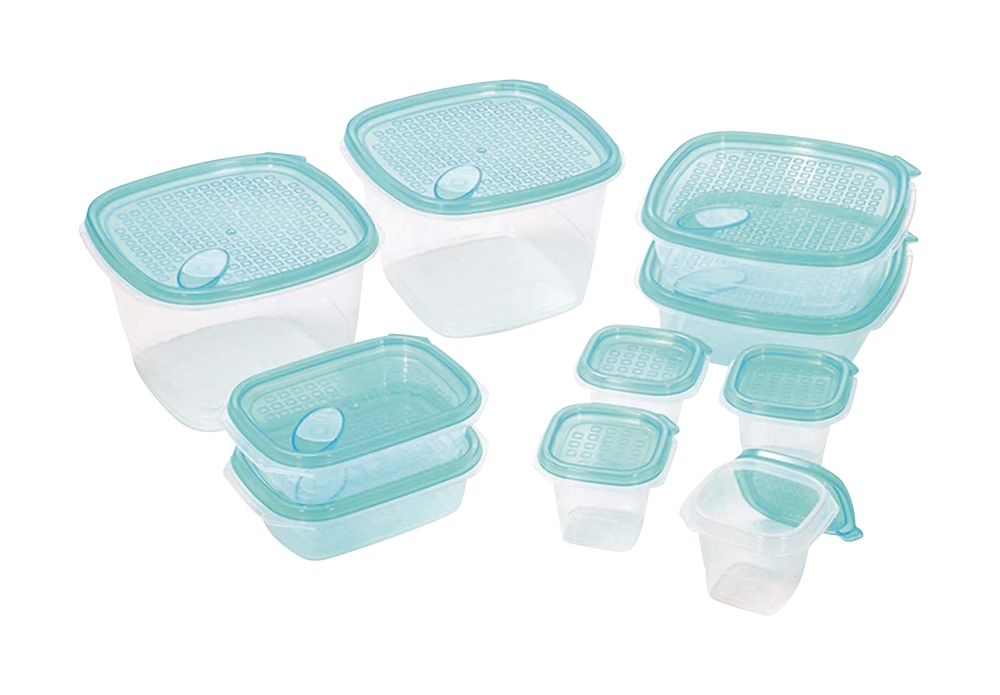 クリアブルーコンテナワンタッチ10個組