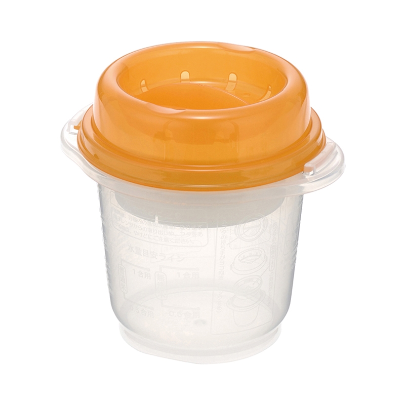 レンジで簡単 ごはん炊き