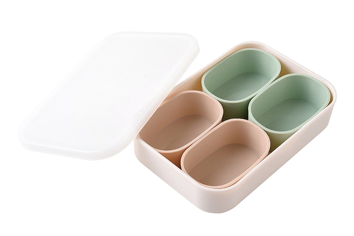 まるみの小分け保存カップ1組(オーバル)