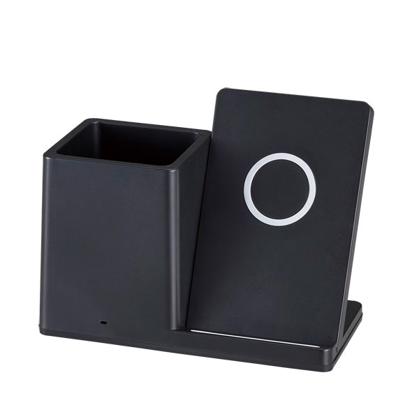 ペンホルダー付ワイヤレス充電器