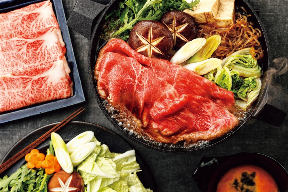 黒毛和牛すき焼き(肩ロース)