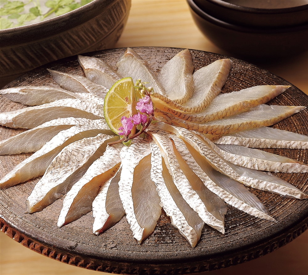 福岡県産真鯛のしゃぶしゃぶ