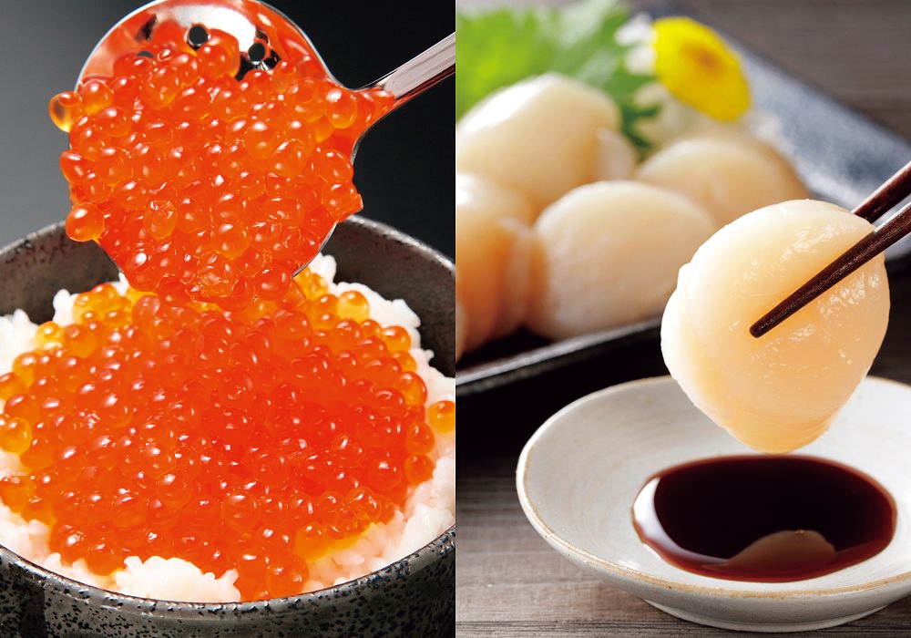 北海道いくらほたてセット