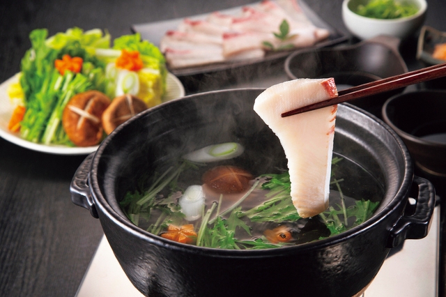 静岡 「石原水産」 めかじきのしゃぶすき鍋