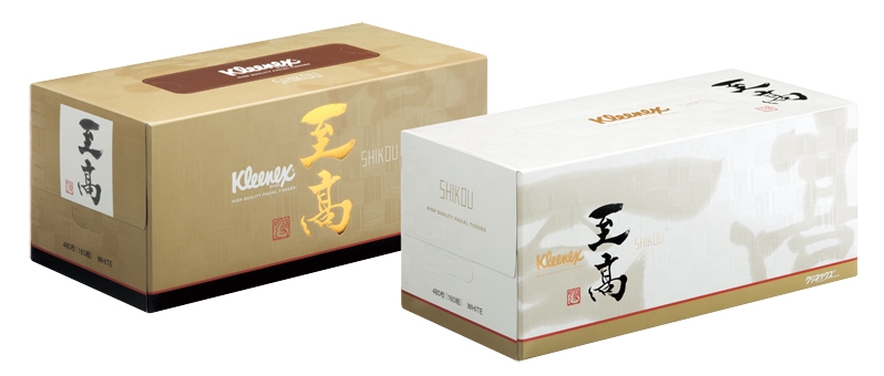 クリネックスティシュー至高160組(3枚重ね)1個