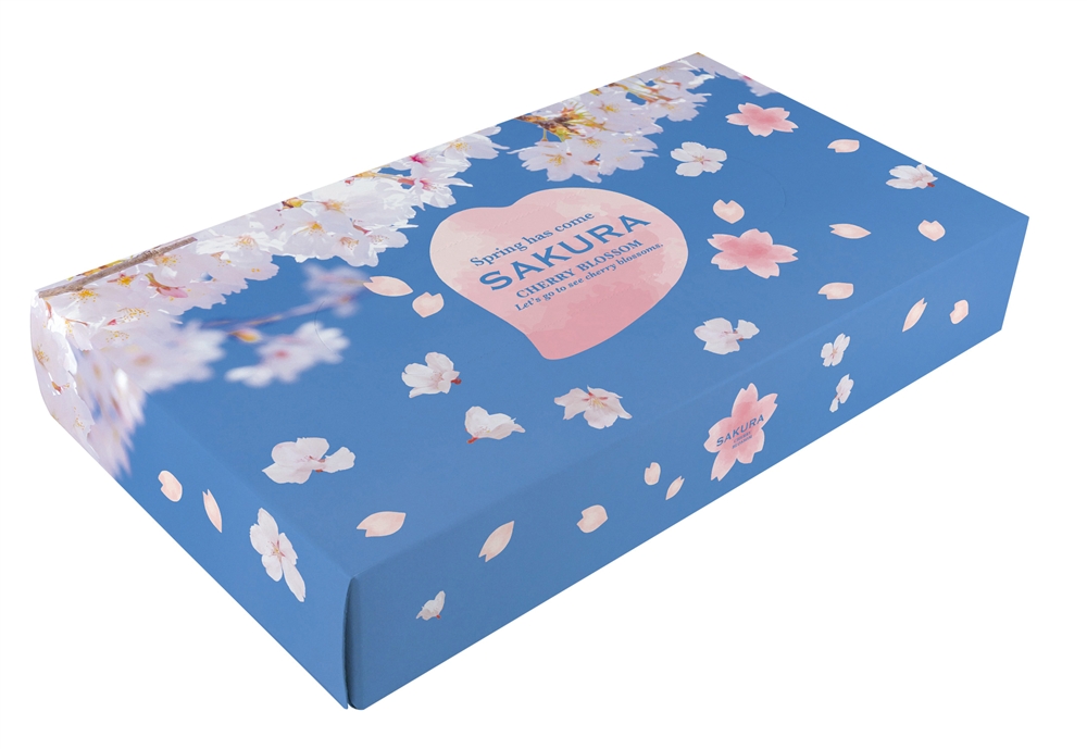 桜ティッシュ40W