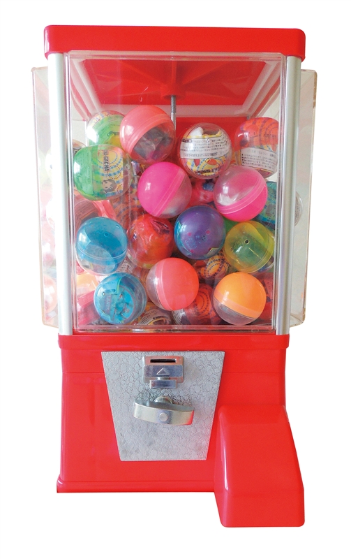 ガチャコップ コイン仕様1台(赤)