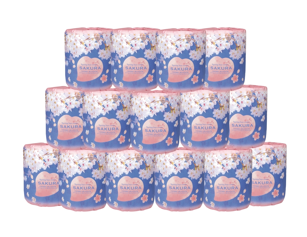 出た目で桜ペーパープレゼント30人用