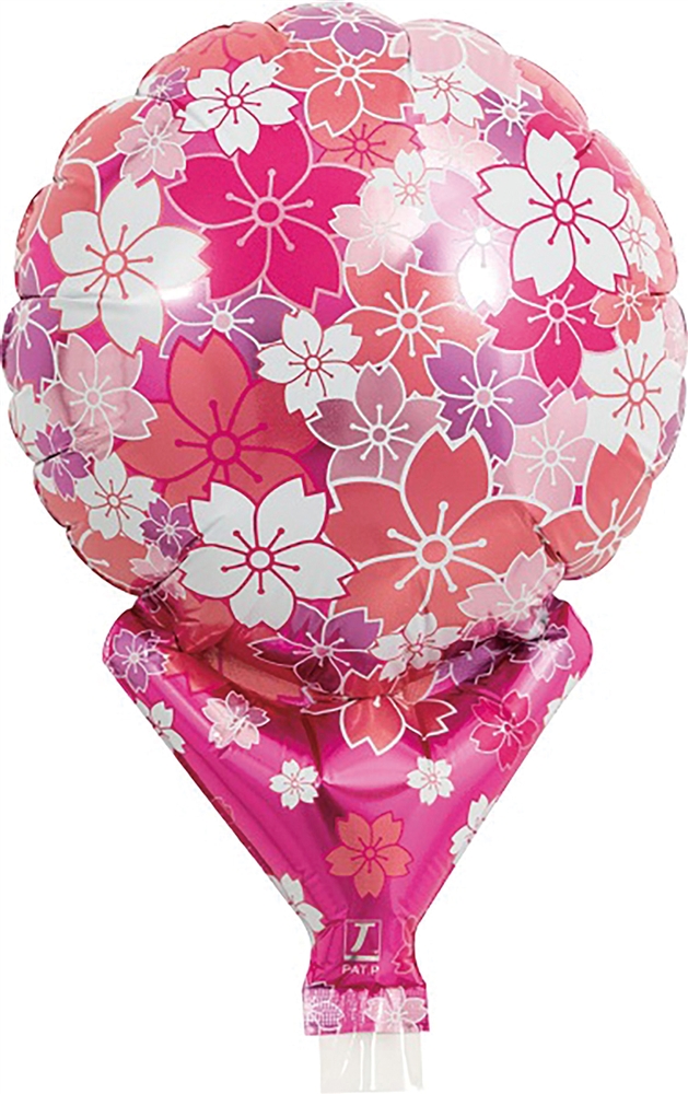 手持ちバルーン1本(桜満開)
