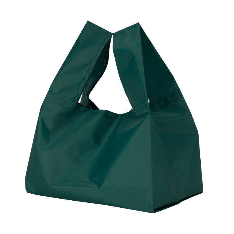 カラモ たっぷりマチのコンビニエコバッグ グリーン