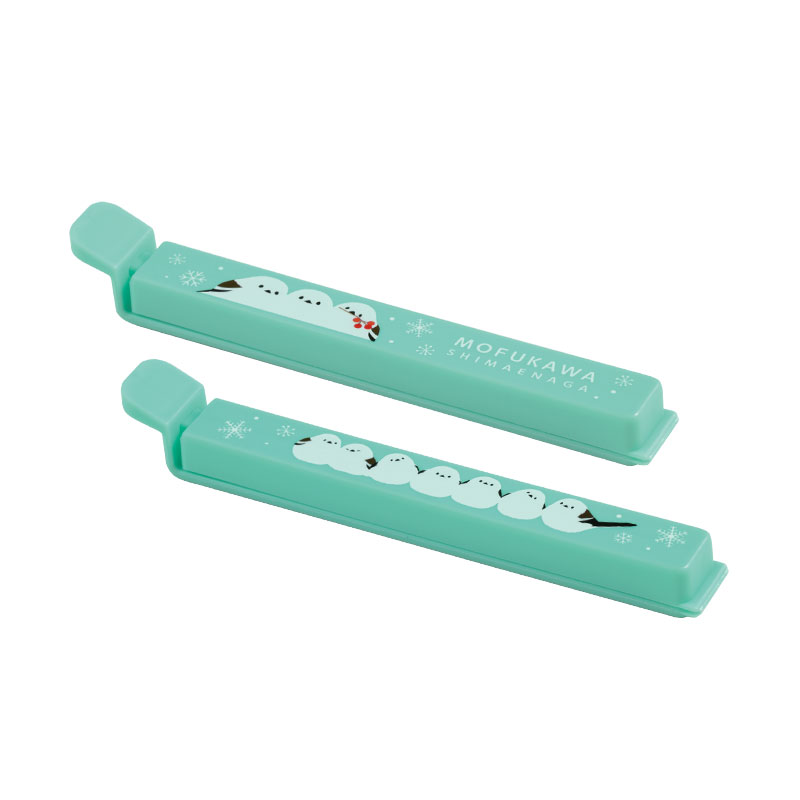 もふかわシマエナガ マグネット付きフードクリップ(2個組)